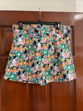 House of Harlow 1960 Multicolor Floral High Waist Shorts size 4